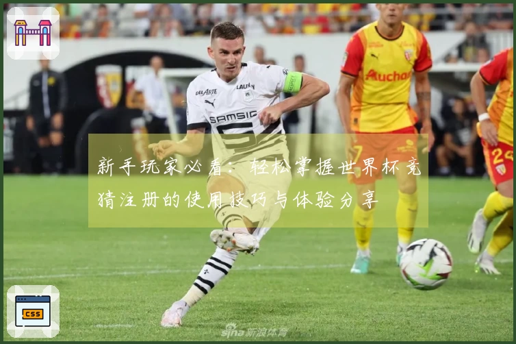 新手玩家必看：轻松掌握世界杯竞猜注册的使用技巧与体验分享